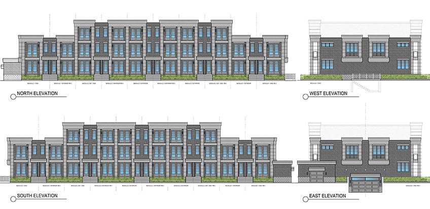 Kennedy Commons Townhouse Brampton Ontario Canada preconstruction
